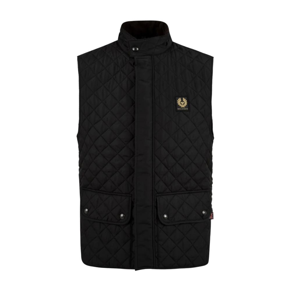 Belstaff Black Iconic Jackets For Men - Male - Waistcoats - Black - Xl - Jackets