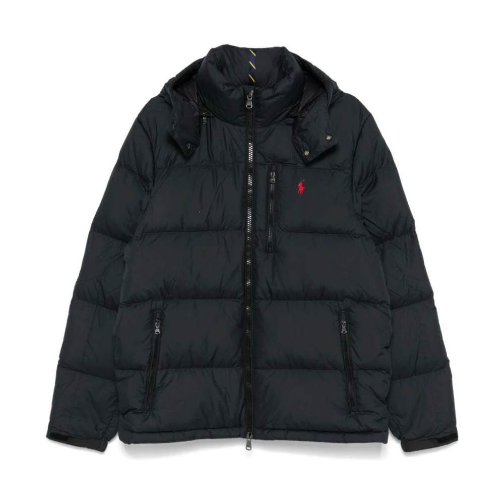 Ralph Lauren Zwarte Parka Jas voor Mannen Black Heren