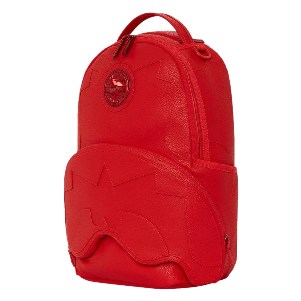Sprayground Rode Haai 3D Rugzak Red Heren