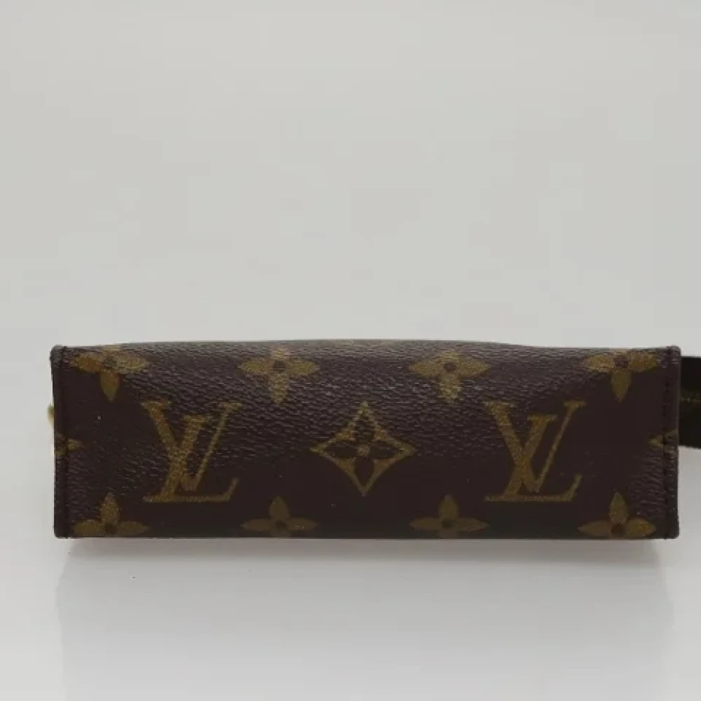 Louis Vuitton Vintage Pre-owned Canvas pouches Brown Dames