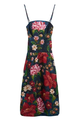 Wild Flower Midi Dress