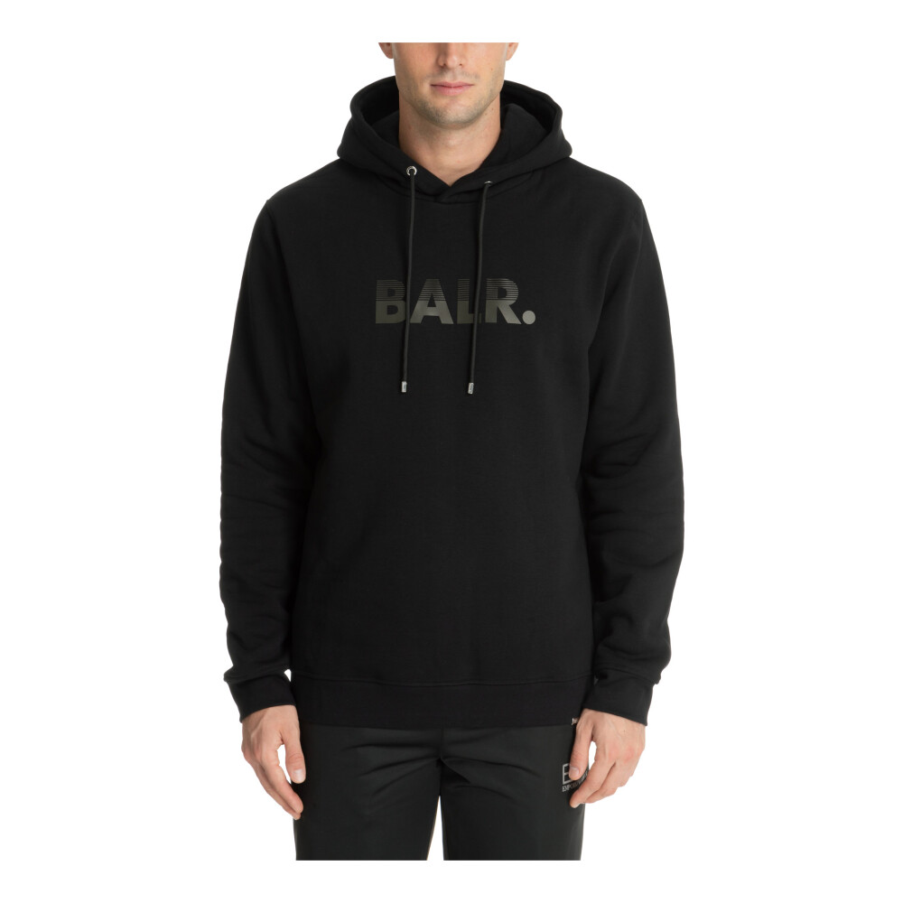 Gestreepte Hoodie met Logo en Zak BALR. Truien Vesten