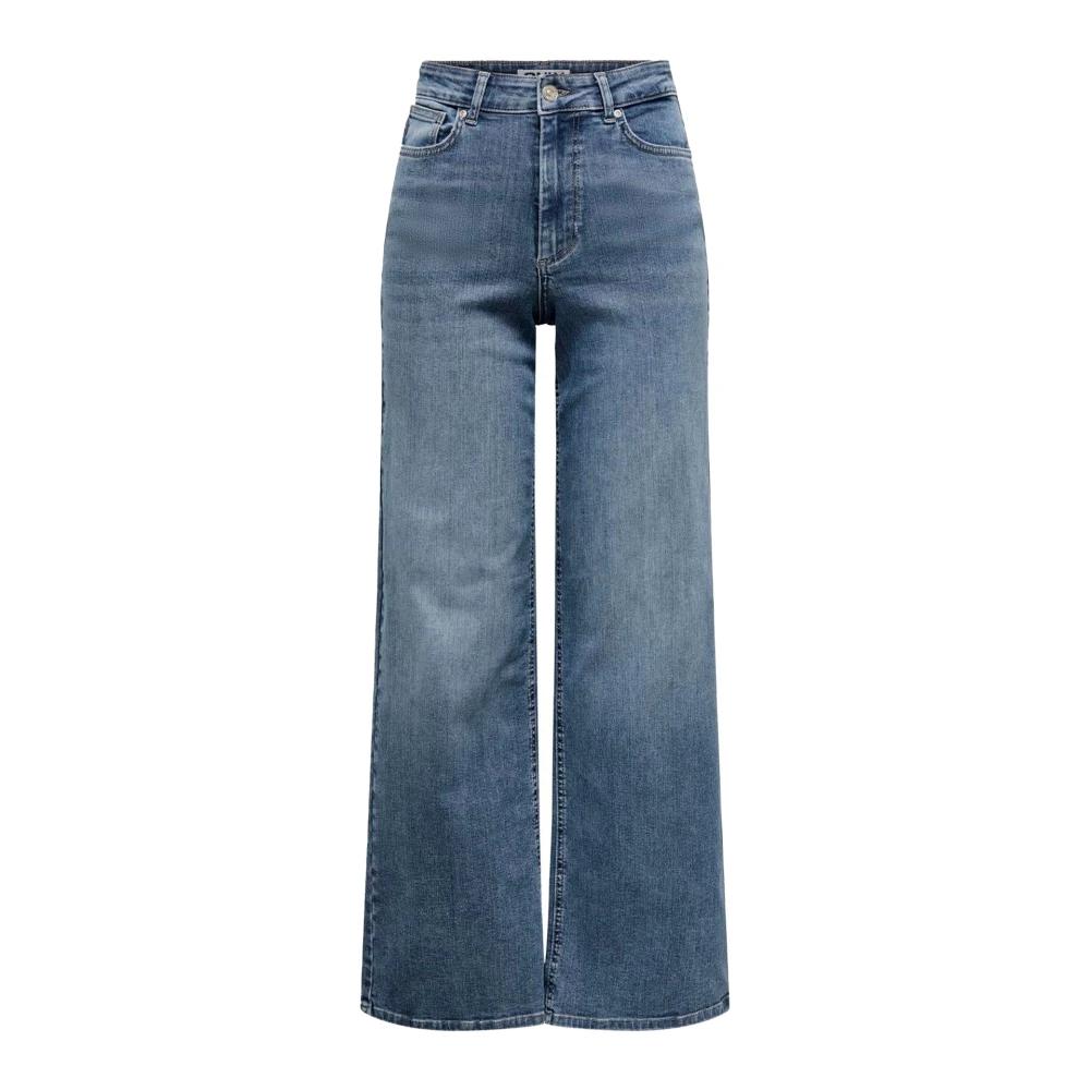Only - Jeans > Wide Jeans - Blue - Only - Modalova