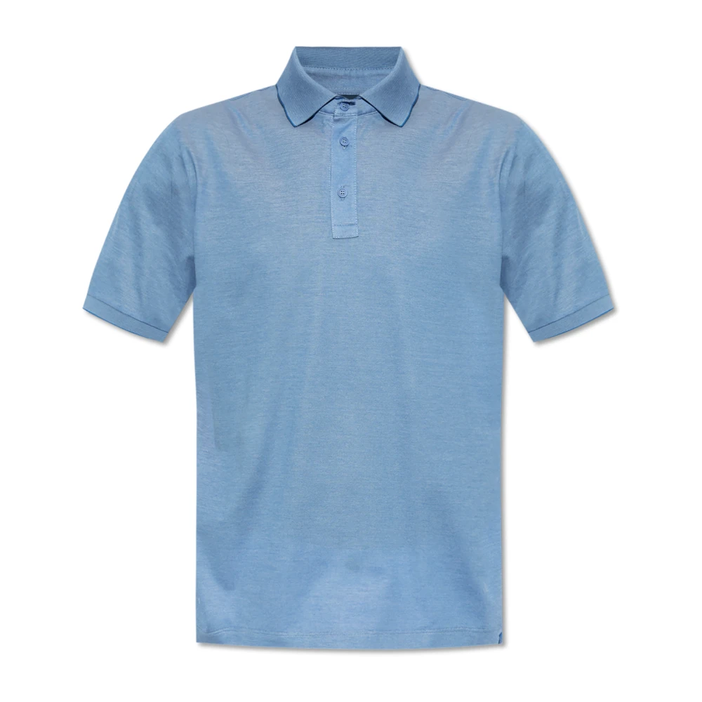 PAUL & SHARK Katoenen polo Blue Heren