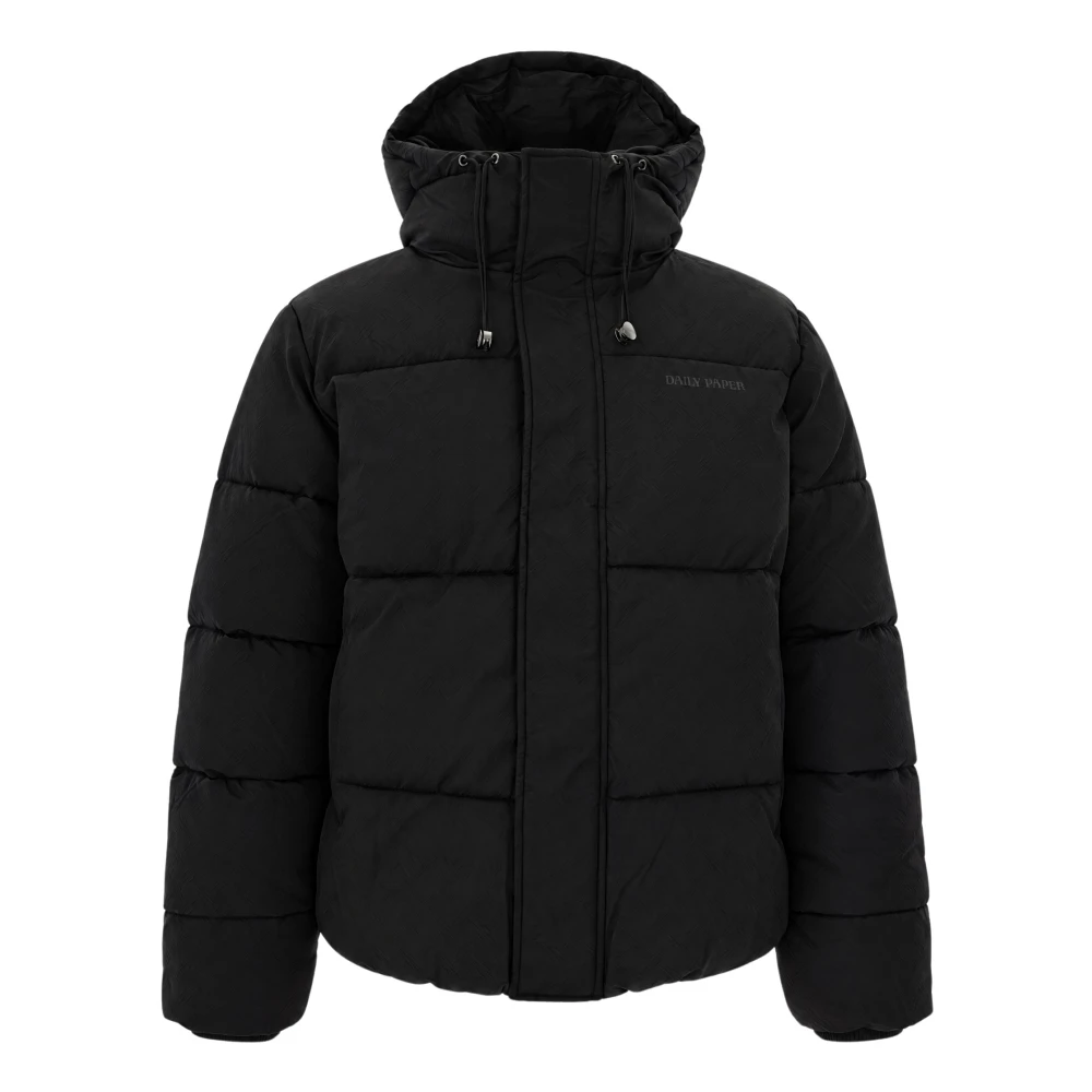 Jacke Daily Paper Sealed Monogram Puffer Jacket Black S - Bild 4
