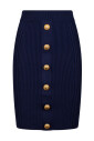 blue-marine-pencil-skirt