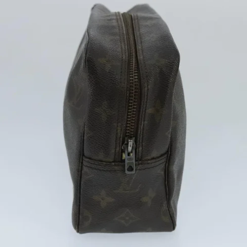 Louis Vuitton Vintage Pre-owned Canvas clutches Brown Dames