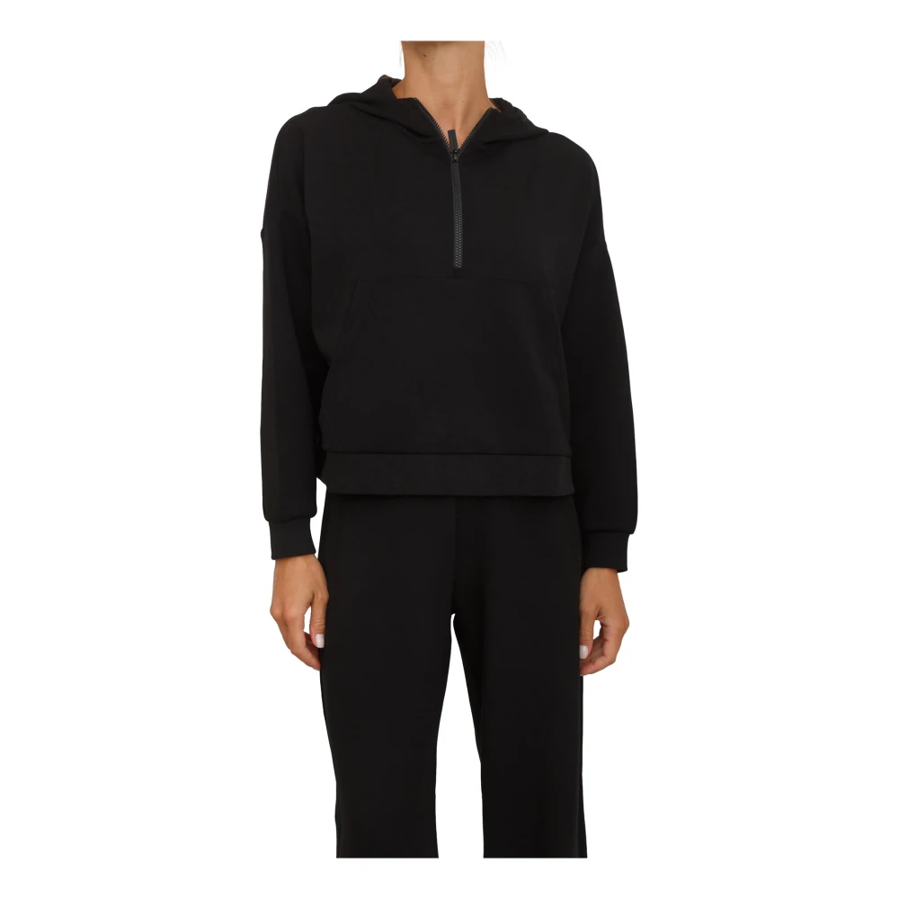Armani Exchange Vrouw Zwart Hoodies & Sweatvesten Dames, L, Sweatshirt
