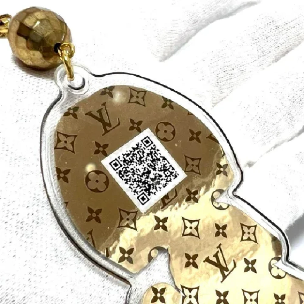 Louis Vuitton Vintage Pre-owned Metal key-holders Yellow Heren