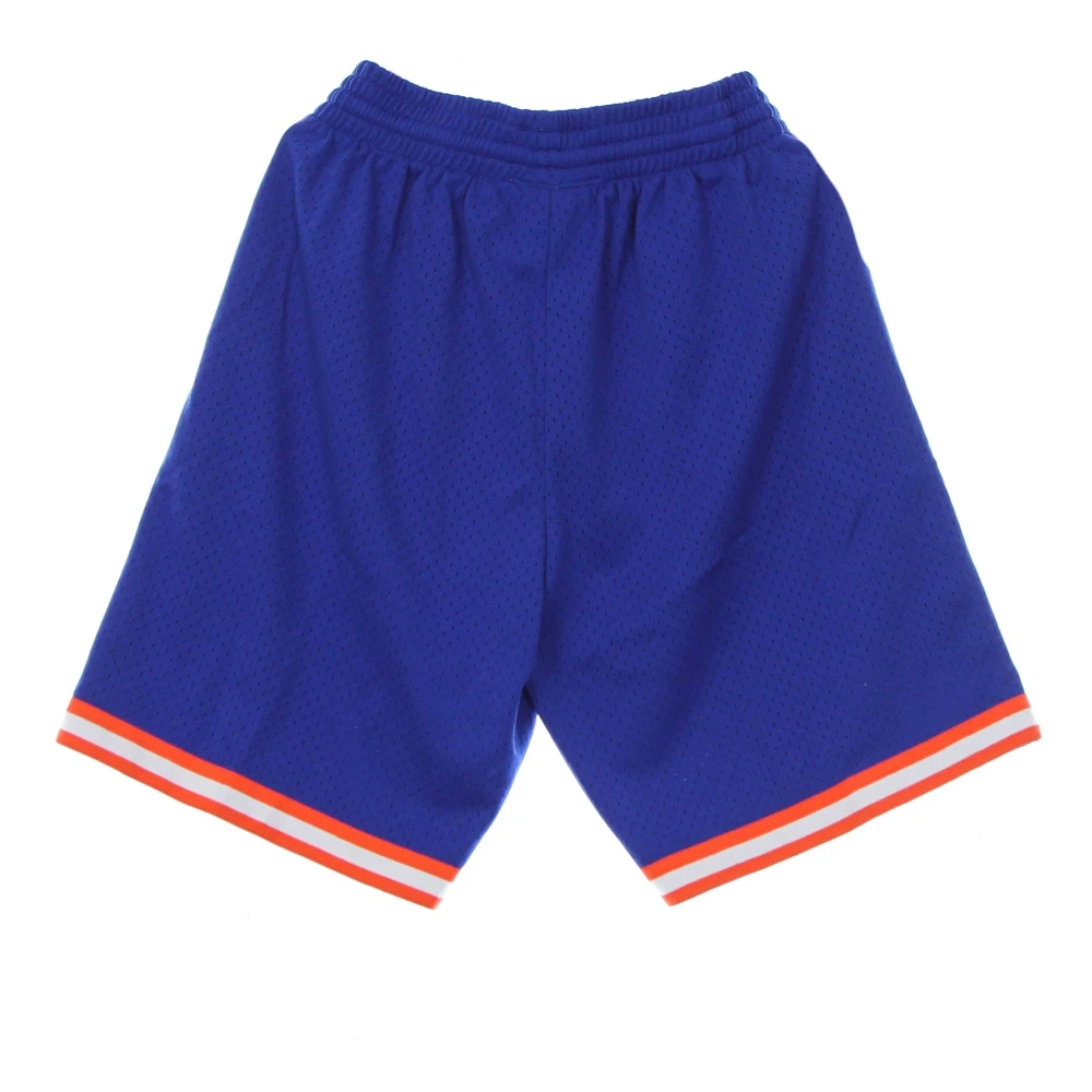 Mitchell & Ness NBA Swingman Basketball Shorts Knicks Blue Heren
