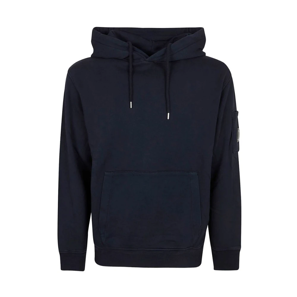 C.p. Company Men's Blue Cotton Hoodie - Hoodies - Xl - Sweatshirts & Hoodies