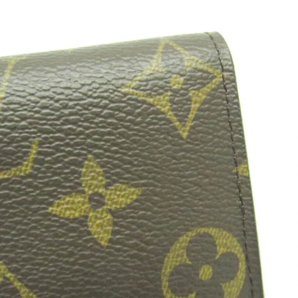 Louis Vuitton Vintage Pre-owned Fabric key-holders Brown Dames