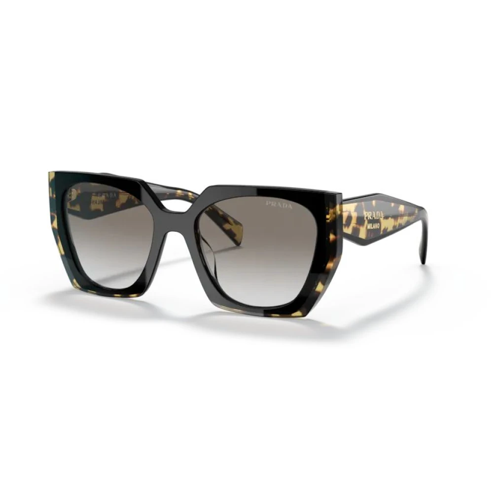 Prada Sunglasses Pr15ws 3890A7 Black And Medium Tortoise Light Grey Gradient - Image 5