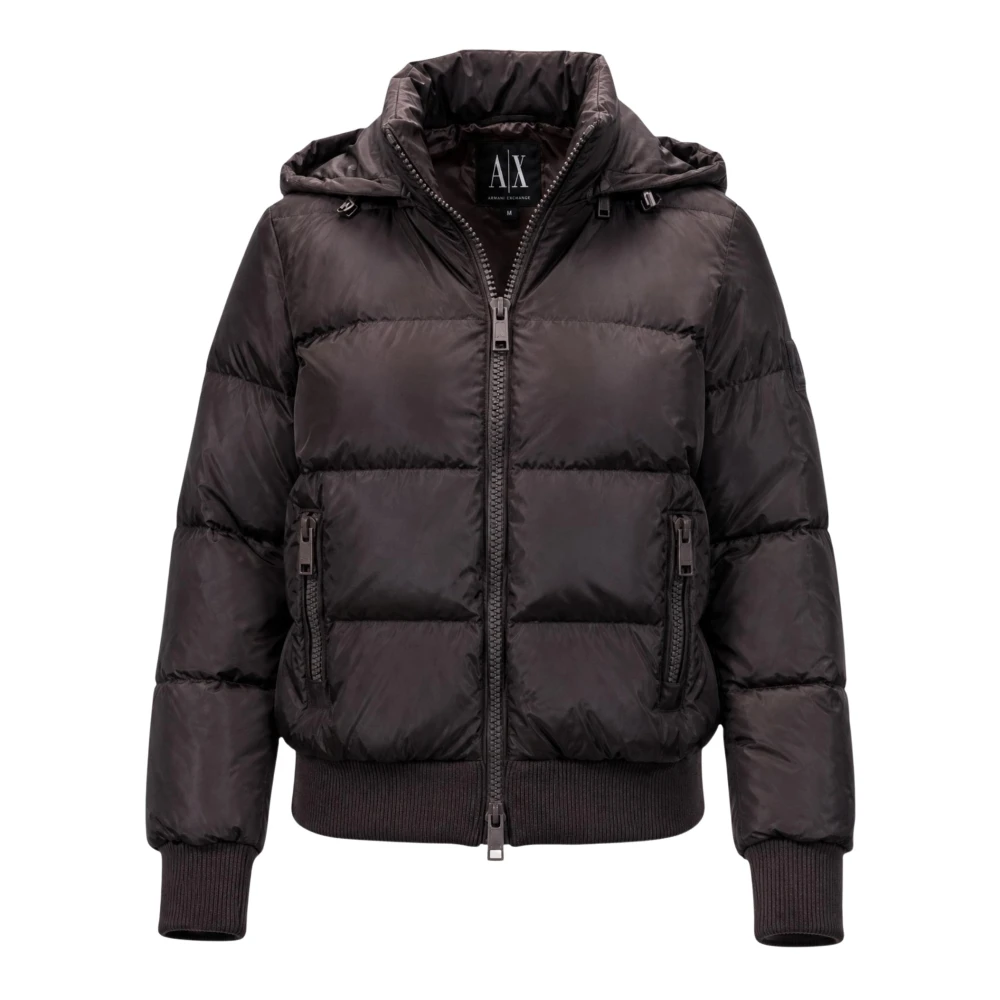 Armani Exchange Donna Marrone - Piumino - Jackets - Xs