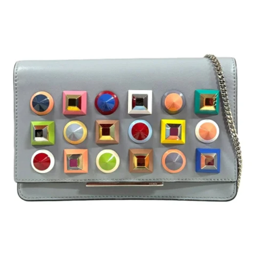 Fendi Vintage Pre-owned Leather wallets Multicolor Dames