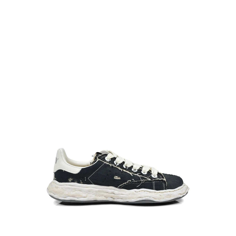 Mihara Yasuhiro Charles Low-top Sneaker Heren Schoenen Zwart