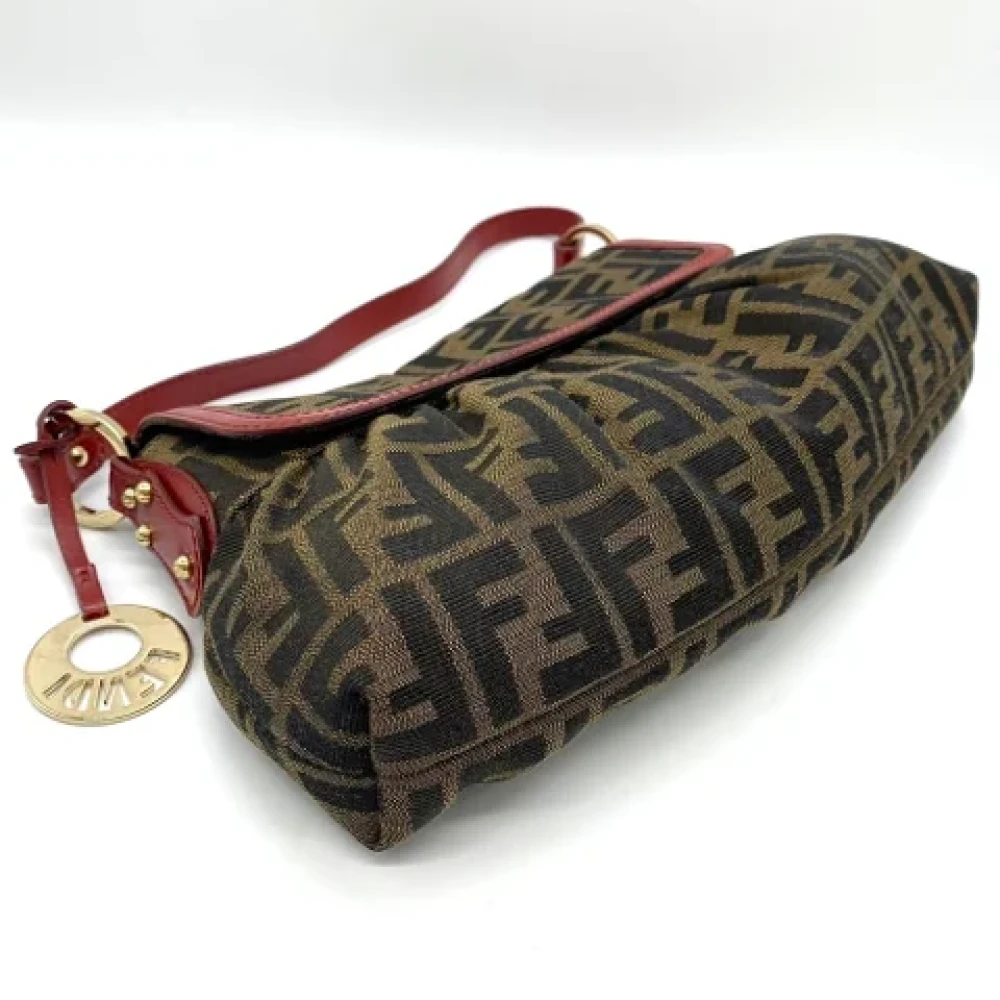 Fendi Vintage Pre-owned Leather fendi-bags Brown Dames
