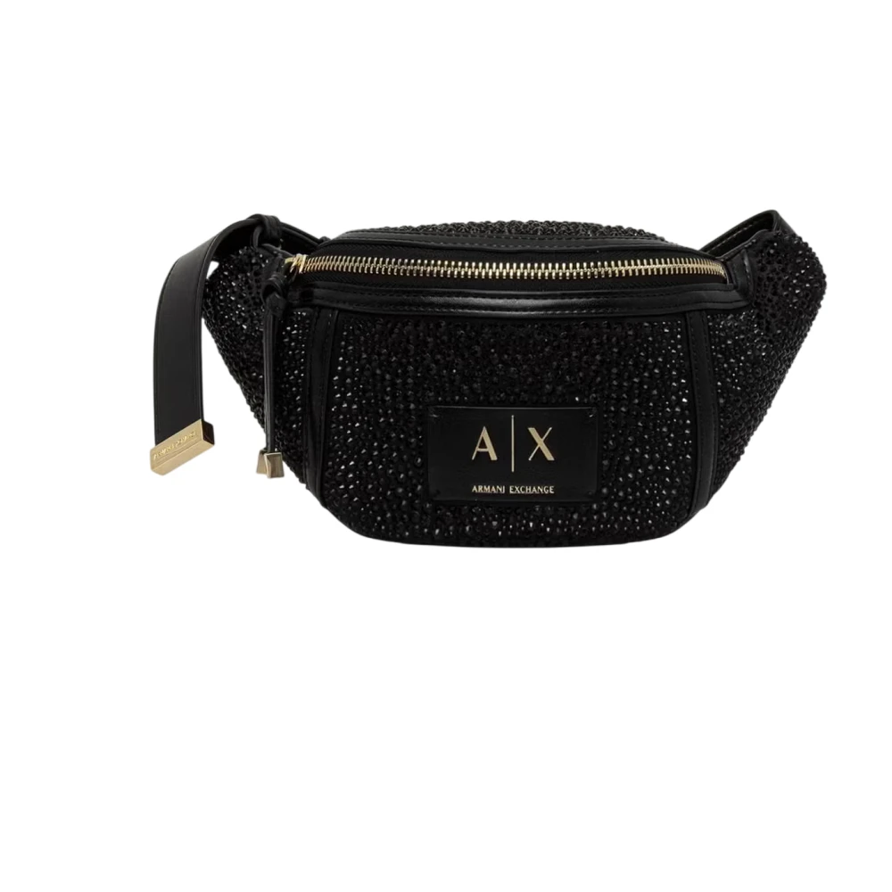 Armani Exchange Donna Nero Borse, Taglia Unica, New,