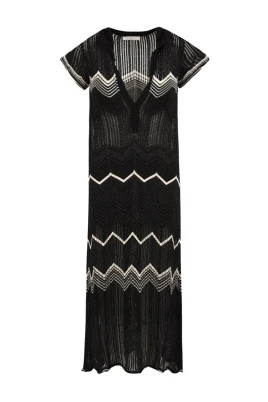 Zig Zag Polo Klänning