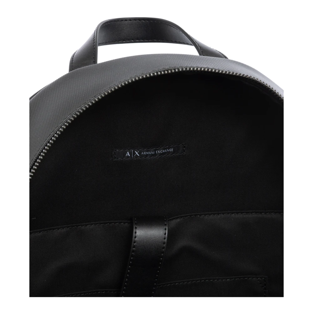 Armani Exchange Multicolor Rits Rugzak met Logo Black Heren