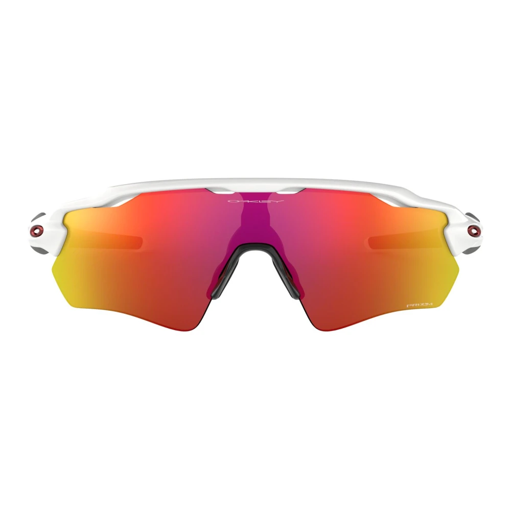 Radar Ev Path Polished White/prizm Ruby One Size