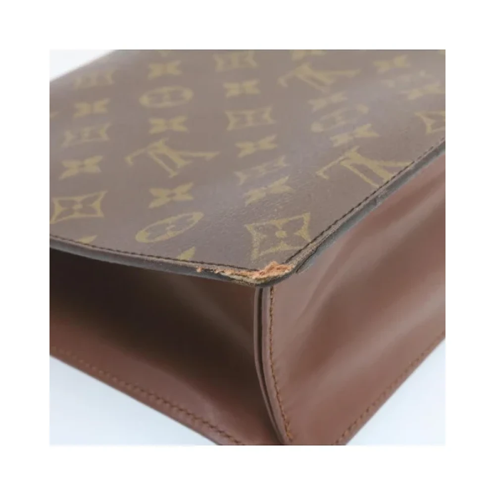 Louis Vuitton Vintage Pre-owned Canvas handbags Brown Dames