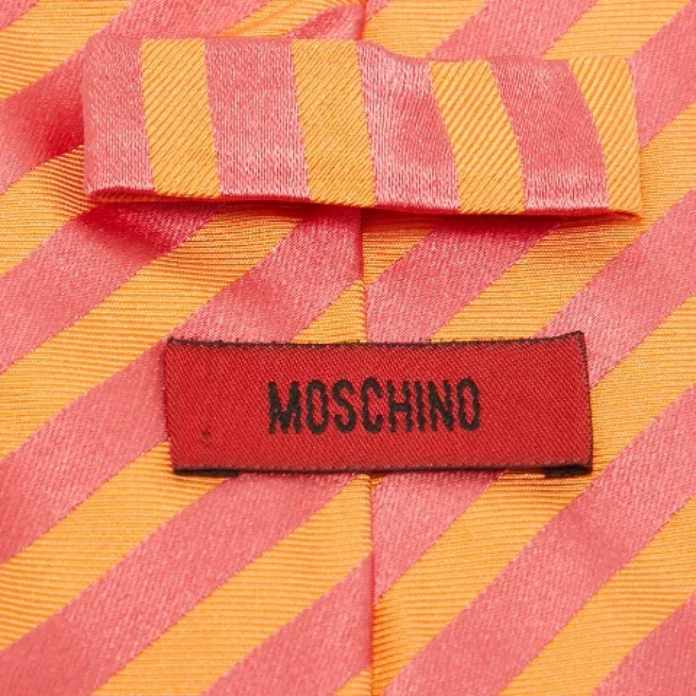 Moschino Pre-Owned Pre-owned Silk home-office Multicolor Heren