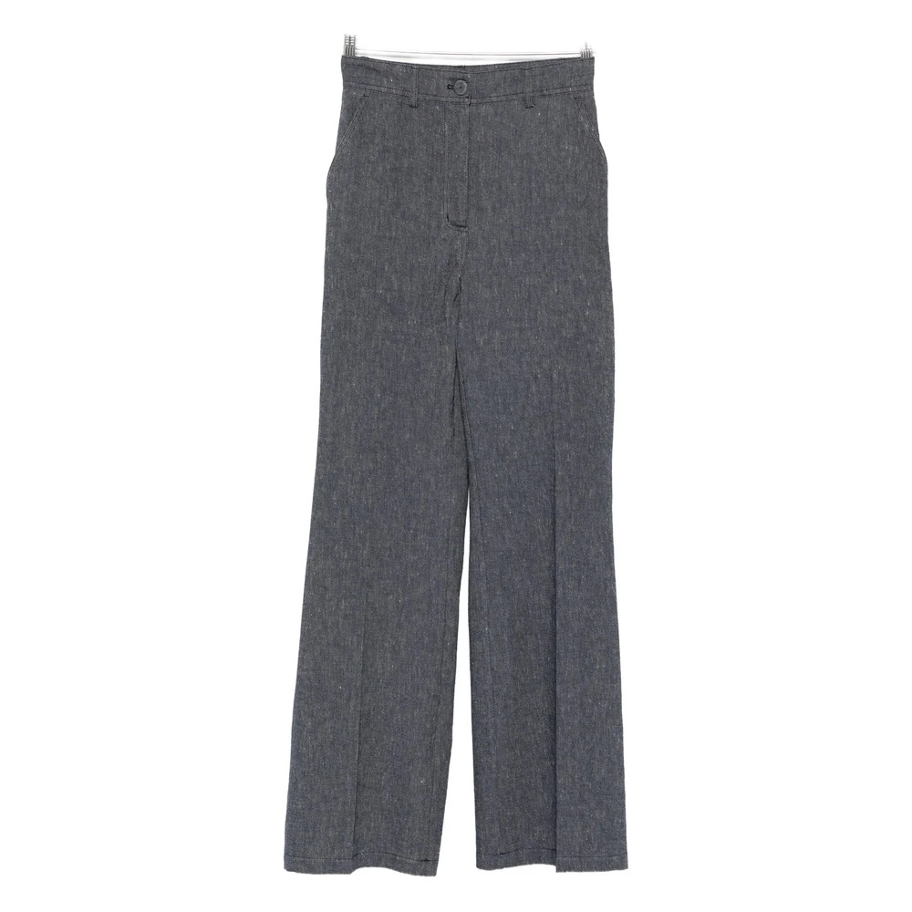 Trousers > Wide Trousers - - Mark Kenly Domino Tan - Modalova
