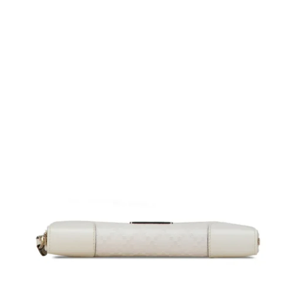 Gucci Vintage Pre-owned Leather wallets White Dames