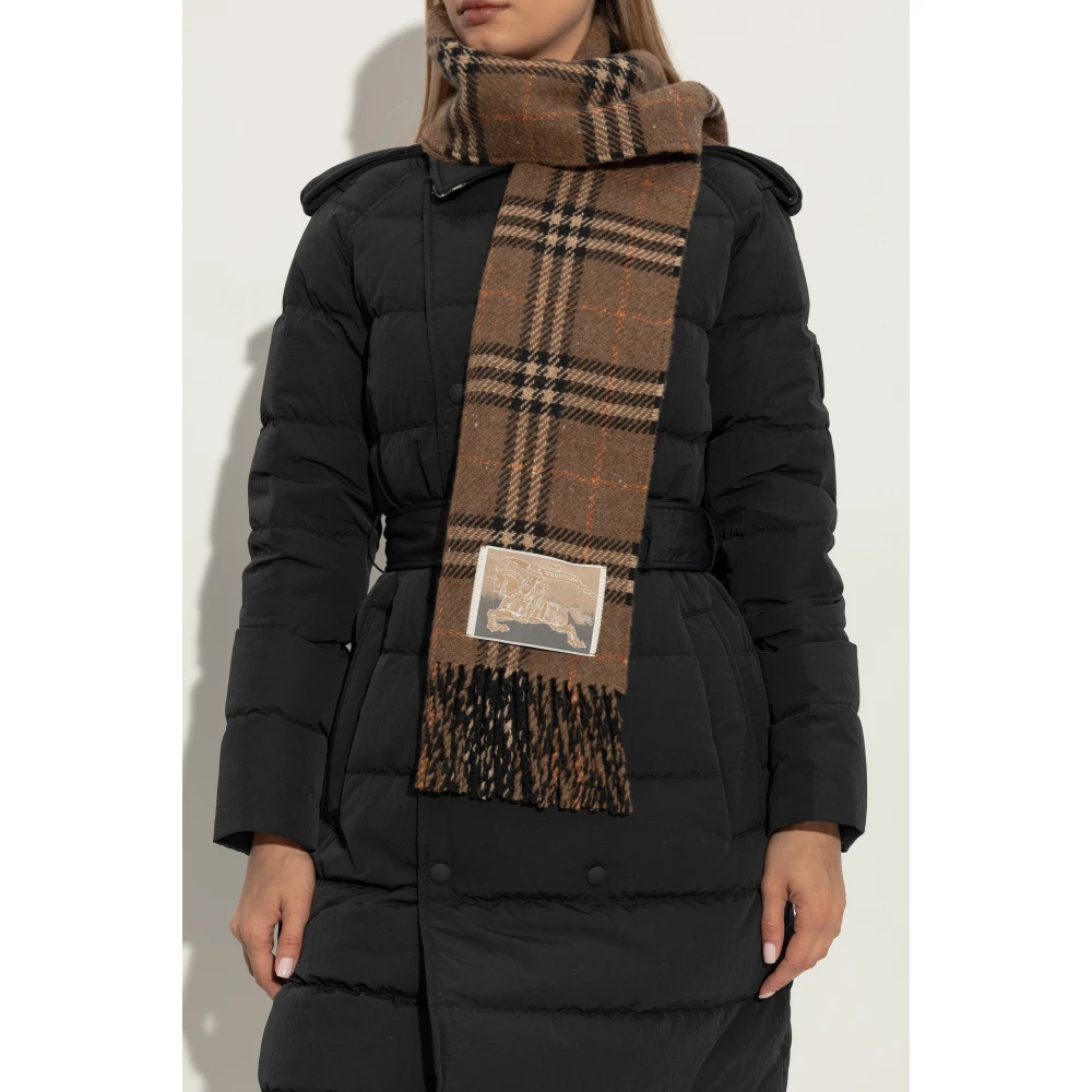 Burberry Kasjmier Sjaal Brown Unisex