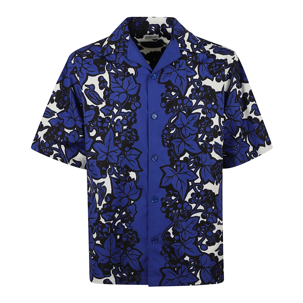 Burberry Stijlvolle Overhemden Blue Heren