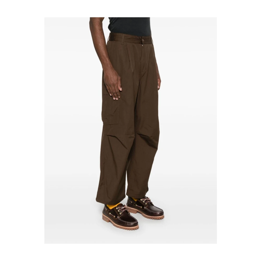 Carhartt WIP Cargo broek met militair geïnspireerd ontwerp Brown Heren