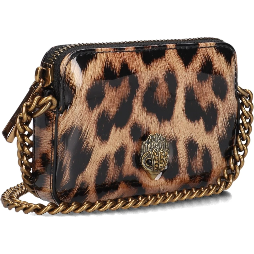 Kurt Geiger Bruine Camera Schoudertas Micro Kensington Brown Dames