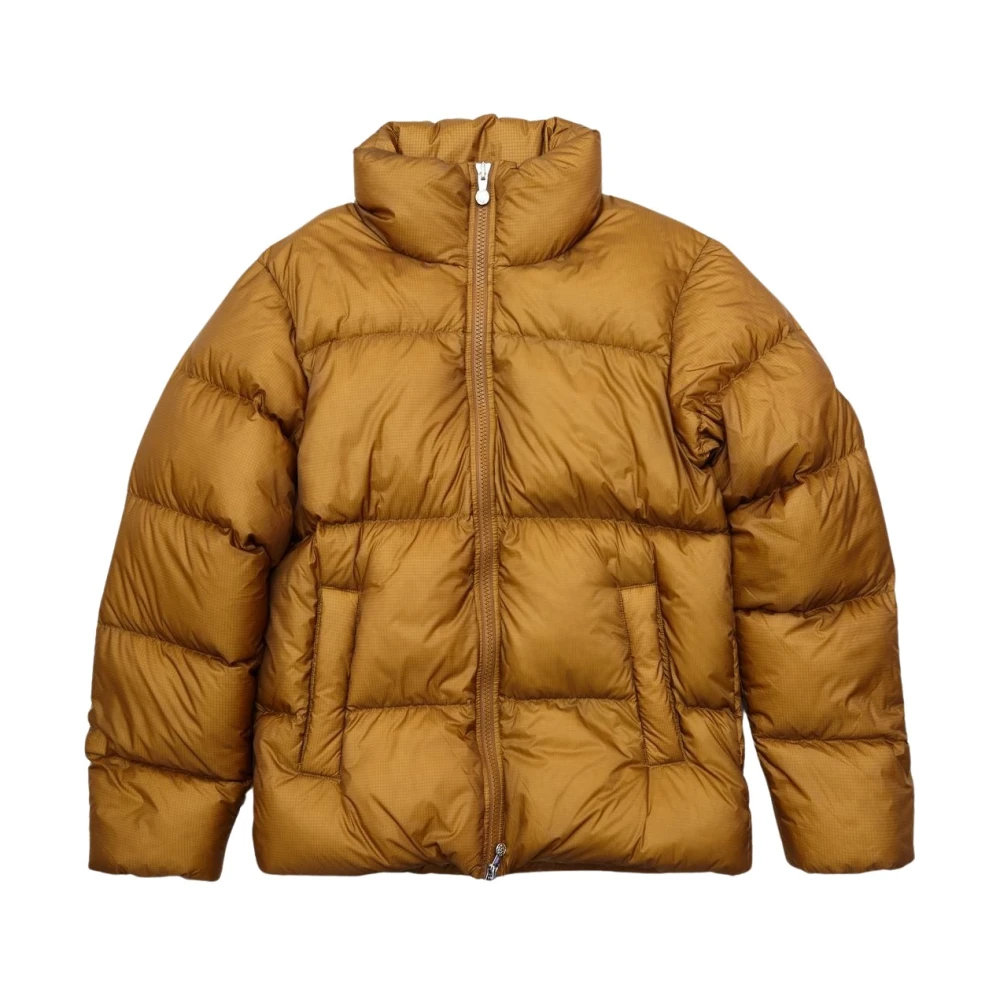 Pyrenex Bronze Brown Ripstop Puffer Jas Brown Heren