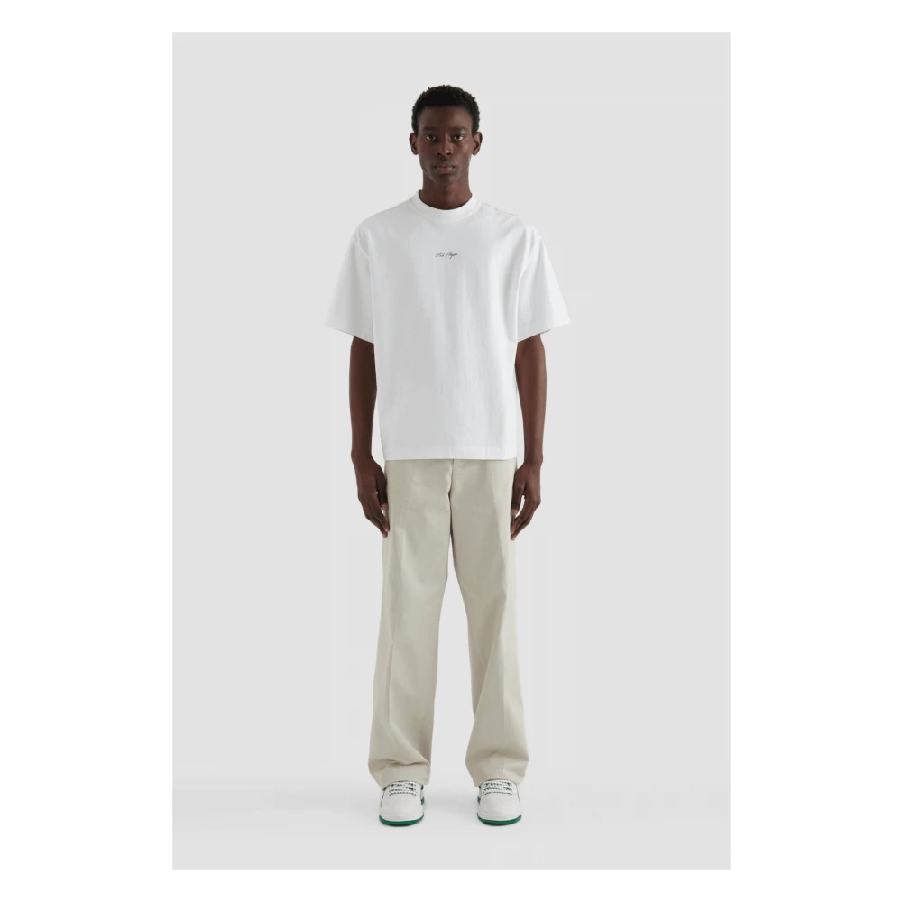 Axel Arigato Wit Sketch T-shirt White Heren