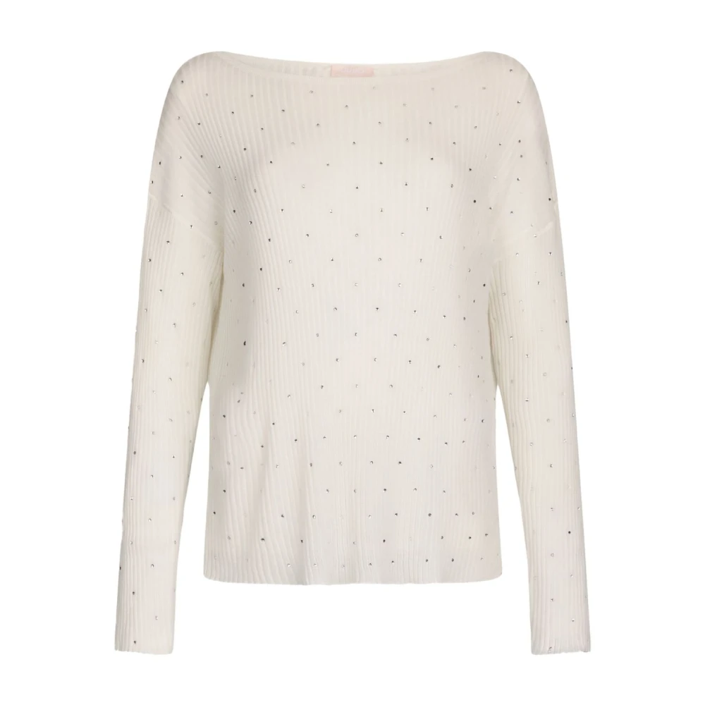 Liu Jo Witte Trui Chic Stijl White Dames