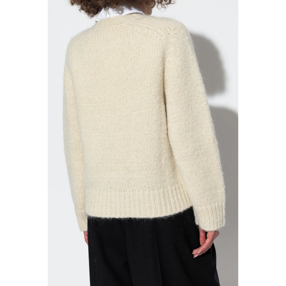 Jil Sander Geweven trui Beige Dames