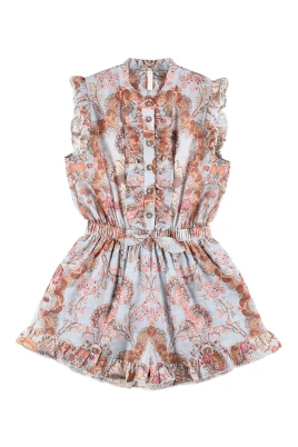 Frilled Floral Jumpsuit