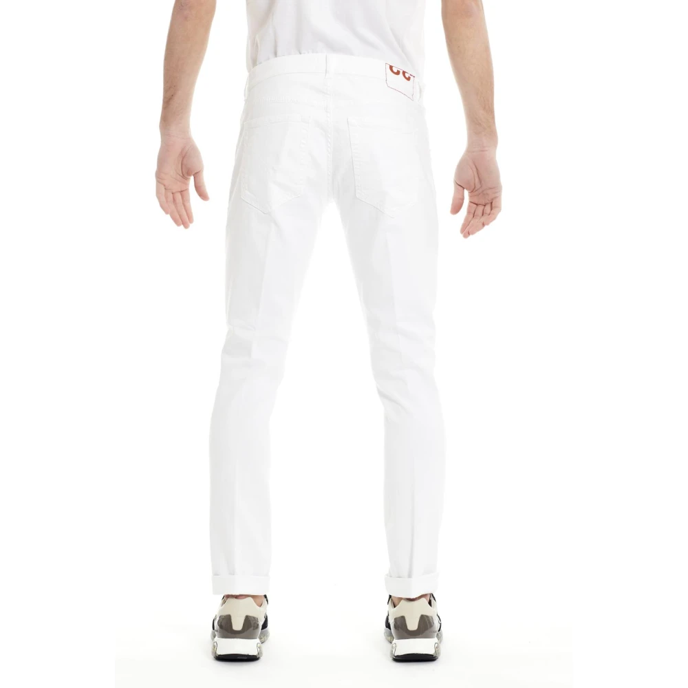 Dondup Ritchie Broek White Heren