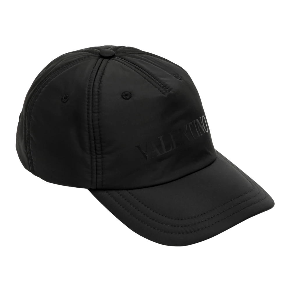 Valentino Garavani Visor Cap Stijlvolle Mode Accessoire Black Heren