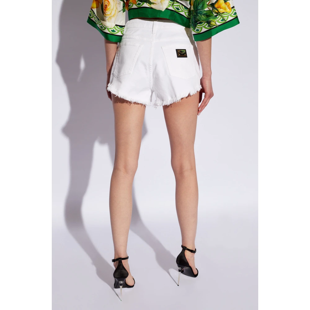 Dolce & Gabbana Denim shorts White Dames