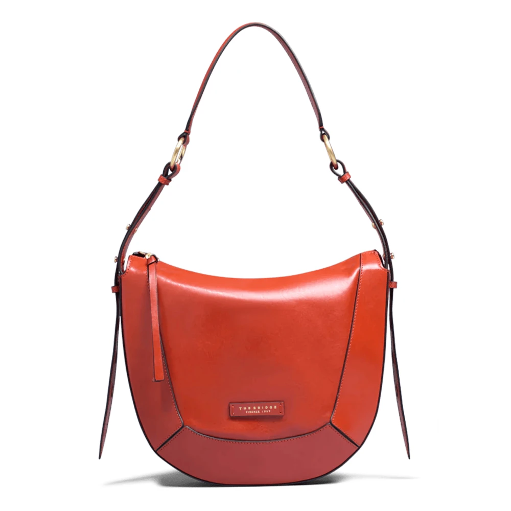 The Bridge Stijlvolle Crossbody Tas Brown Dames