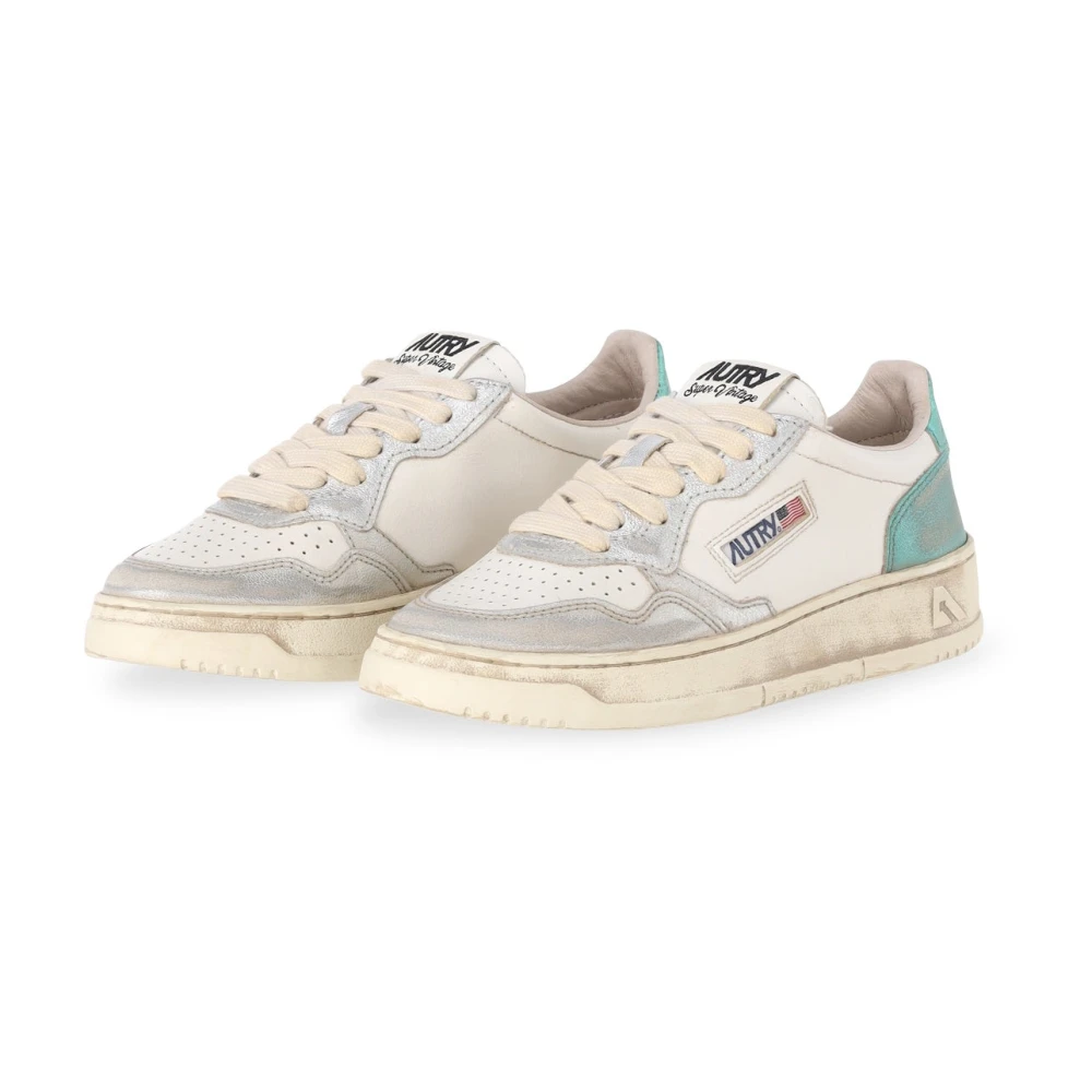 Autry Vintage Sneakers Beige, Dam