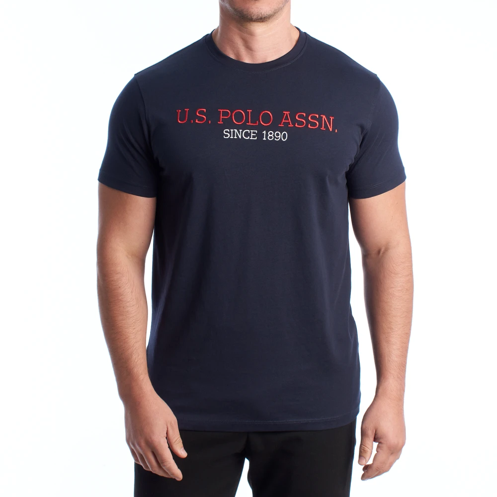 U.s. Polo Assn. Hombre Azul Camisetas, Talla: 2XL