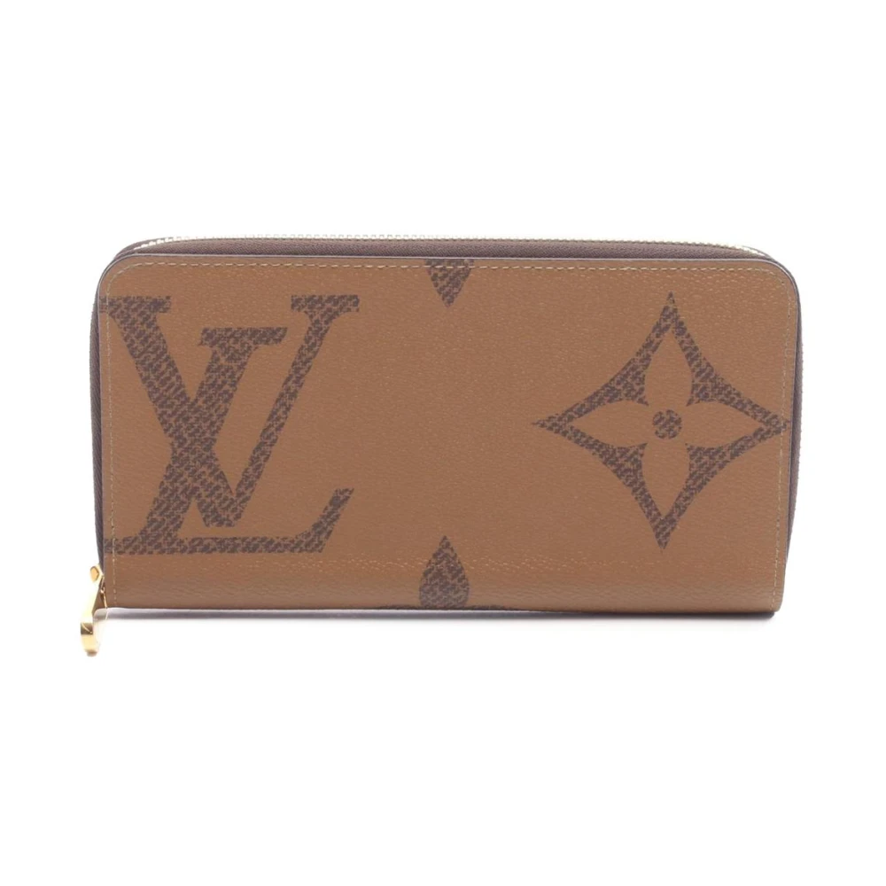 Louis Vuitton Vintage Women's Brown Pre-Owned Monogram Empreinte Long Wallet
