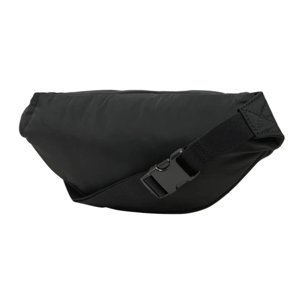 Calvin Klein Jeans Zwarte Print Rits Handtas Stijlvol Ontwerp Black Heren