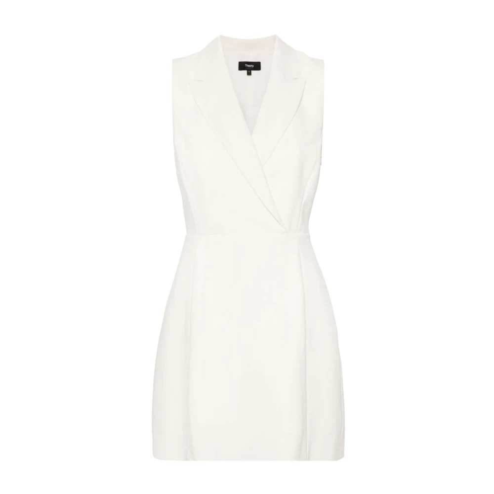 Theory Short Dresses White Dames