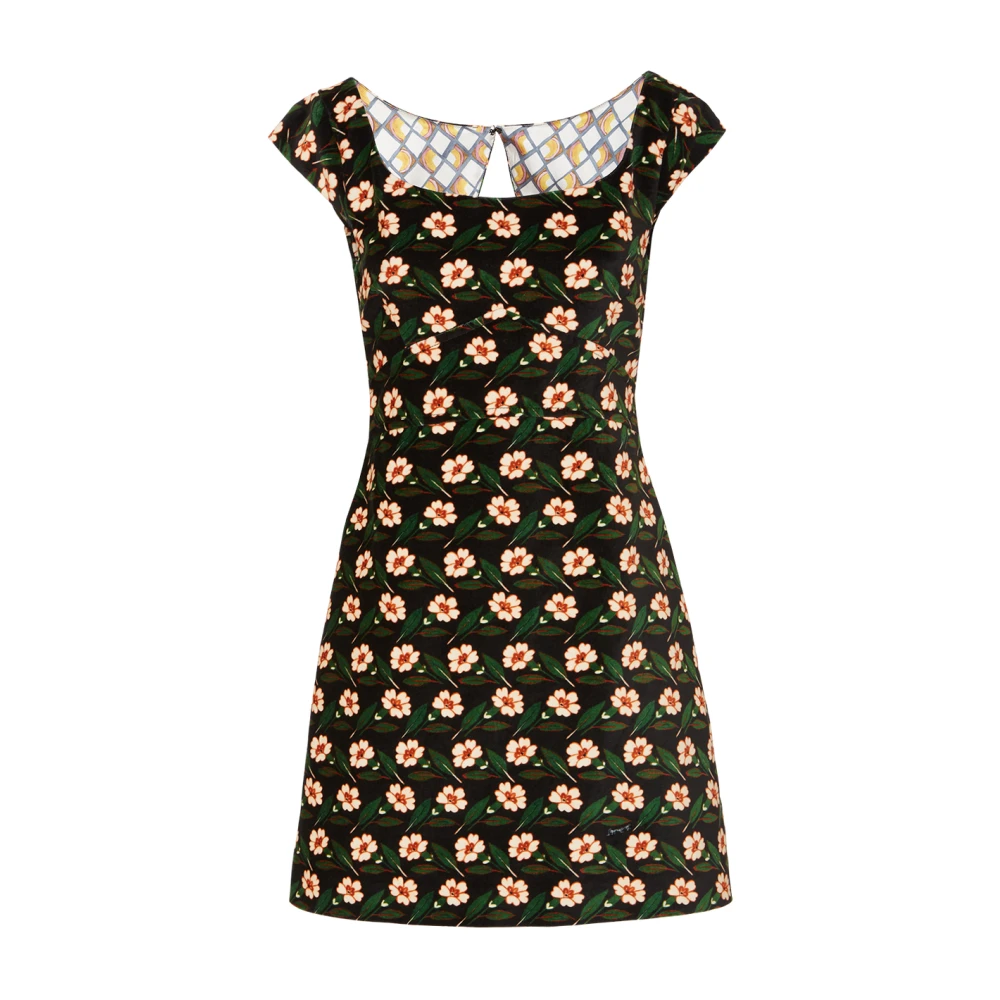 La DoubleJ Mini Arabesque Jurk Black Dames