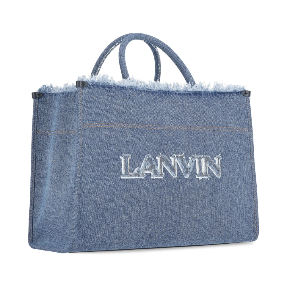 Lanvin Tote Bags Blue Dames