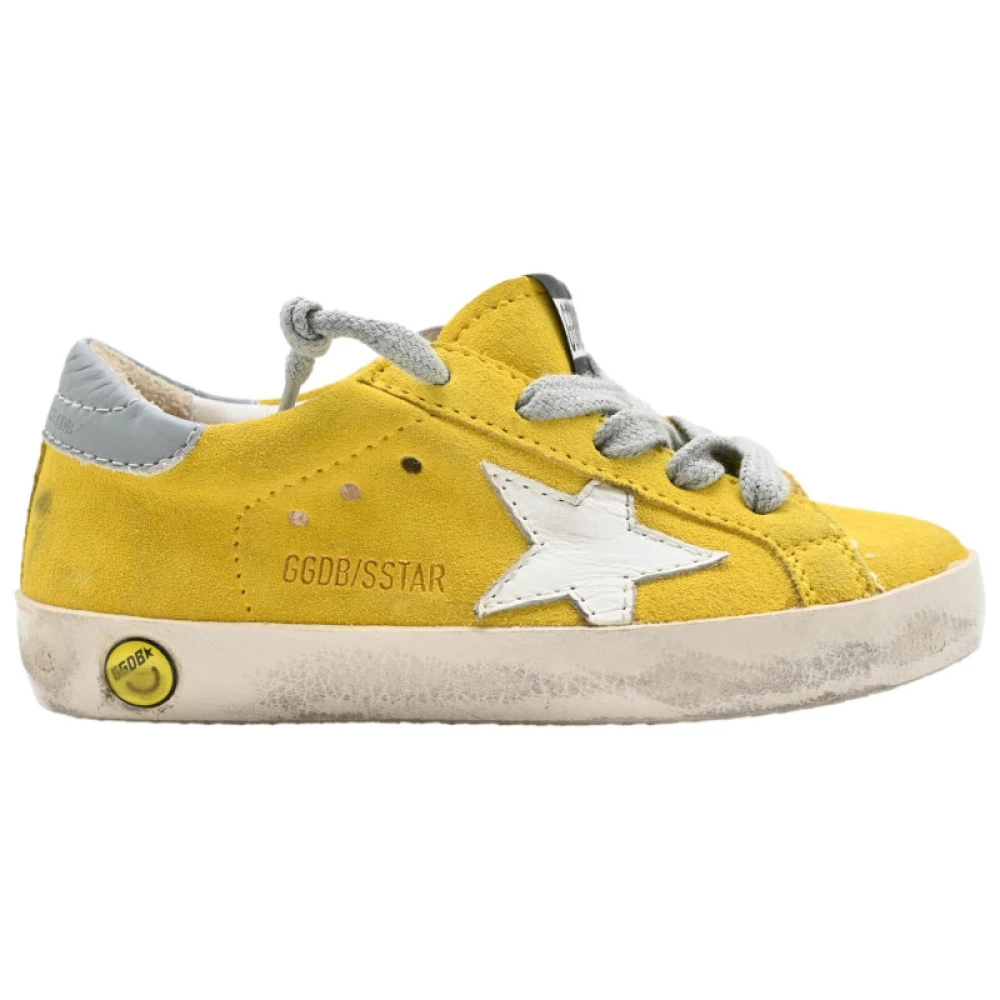 Golden Goose Superstar Yellow Silver Sneakers Yellow, Pojke